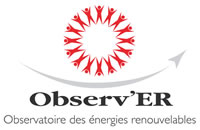 Logo d'Observ'ER, l'Observatoire des Énergies Renouvelables