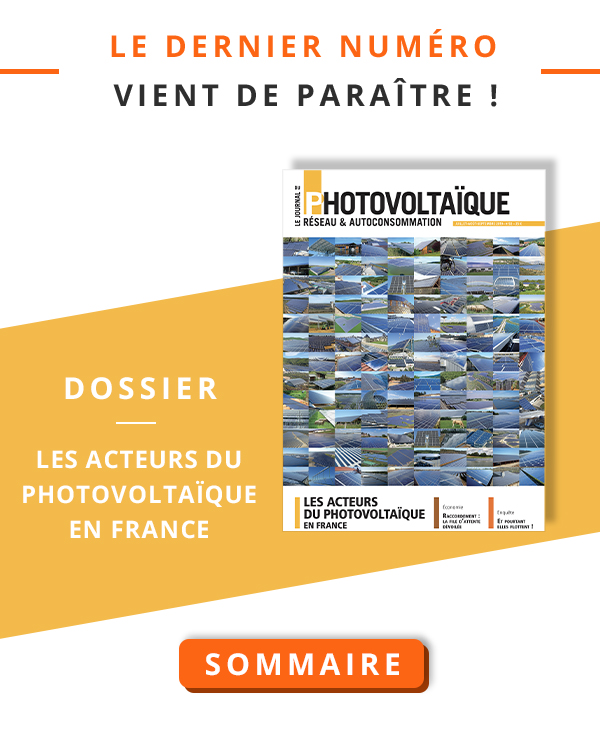 Le dernier numéro du journal du photovoltaïque vient de paraître !